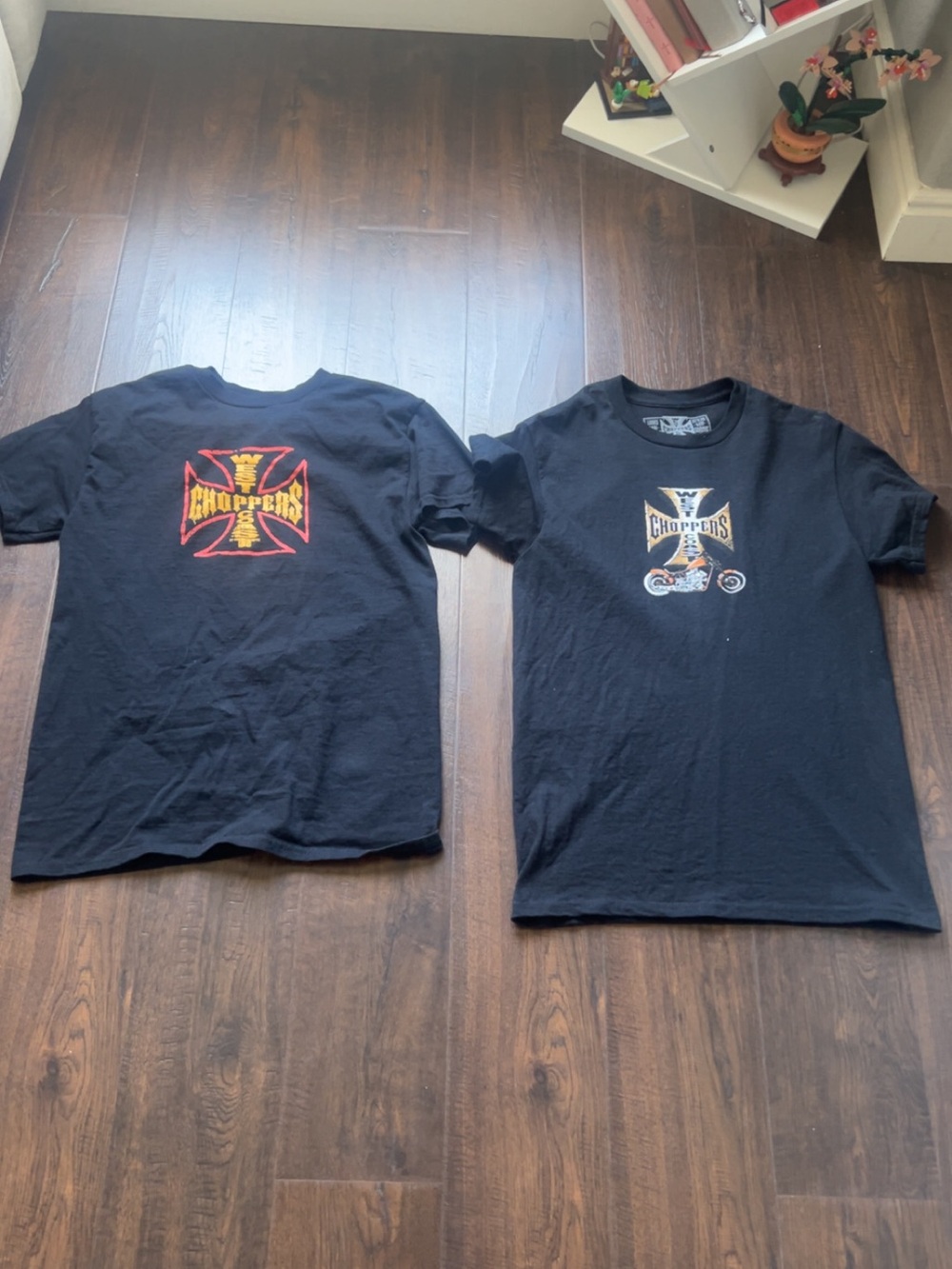 Choppers Black Short Sleeve Graphic Tee - Women's
